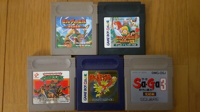 Lot 5 Nintendo Game Boy & Color Set Japan JP Game | eBay