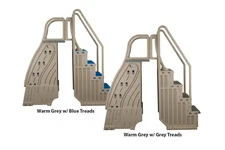 Confer Swimming Pool Above Ground Entry System with In-Pool Step - Choose Color