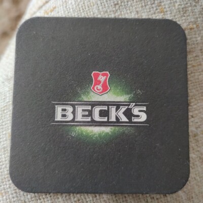 Schöner Bierdeckel - Beck's Bremen    U3