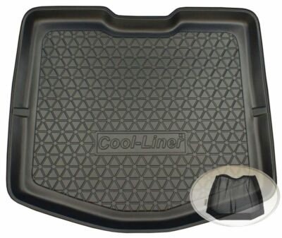 Z338590 Diamanten-Design-Kofferraumwanne + Klett-Netz für Ford C-MAX CMAX C MAX 