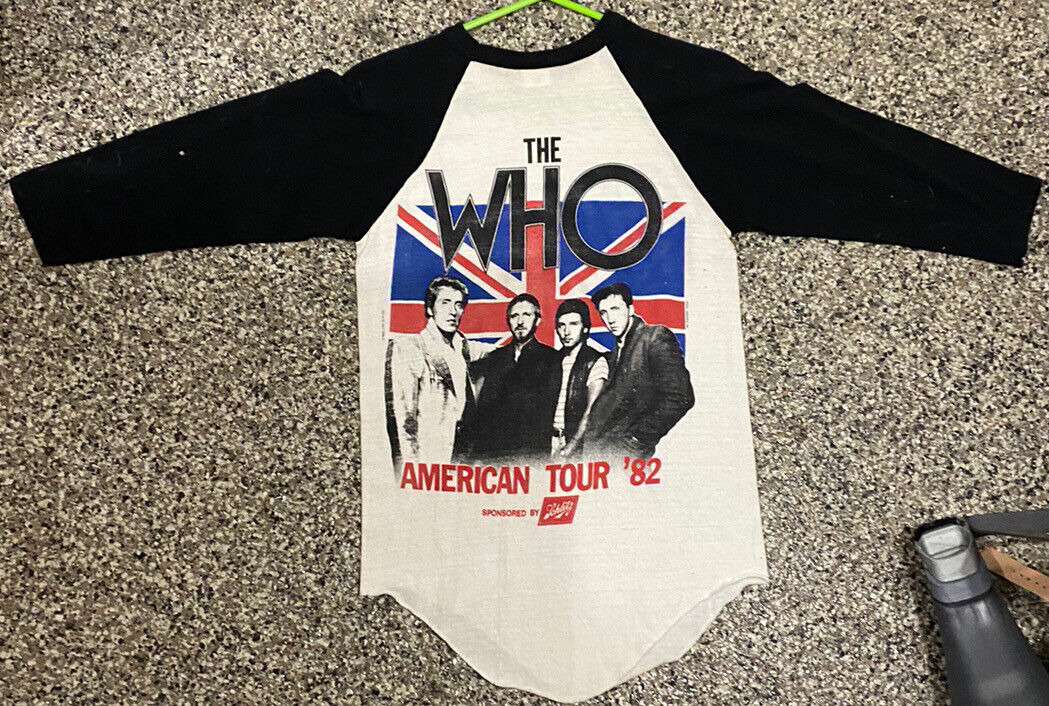 Vintage 1982 THE WHO It’s Hard American Tour Auth… - image 4