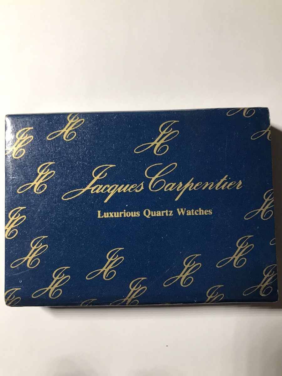 A Jacques Carpentier Vintage Luxury Quartz Heart shaped Vintage Jacques Carpentier Luxurious Quartz Watch New In Box  main image 2