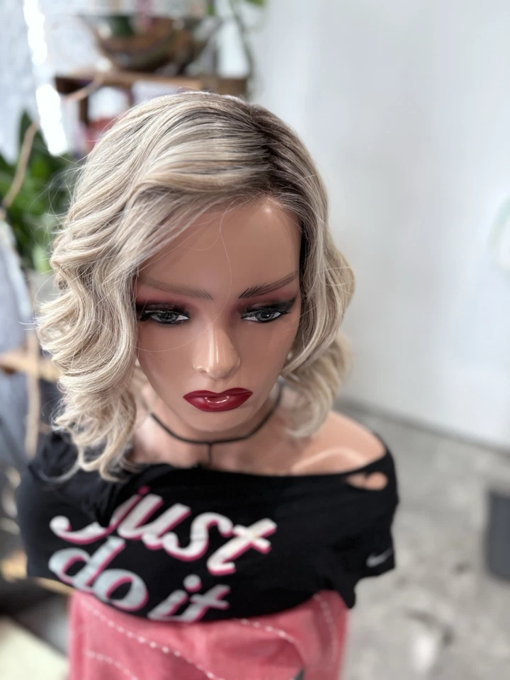 Peluca Viena Roast-E Belle Tress * Color Mantequilla Rubio Extendido Encaje Frontal Iftprt Nueva Foto 2 de 4