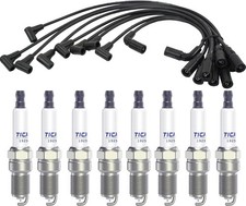Spark Plugs And Wires Compatible With Chevy 5.7l 4.3l 5.0l 41-993 Iridium Spark Spark Plugs And Wires Compatible With Chevy 5.7l 4.3l 5.0l 41-993 Iridium Spark