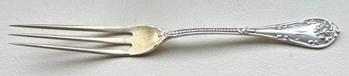 Rustic by Towle Sterling Silver Strawberry Fork GW 4 5/8"