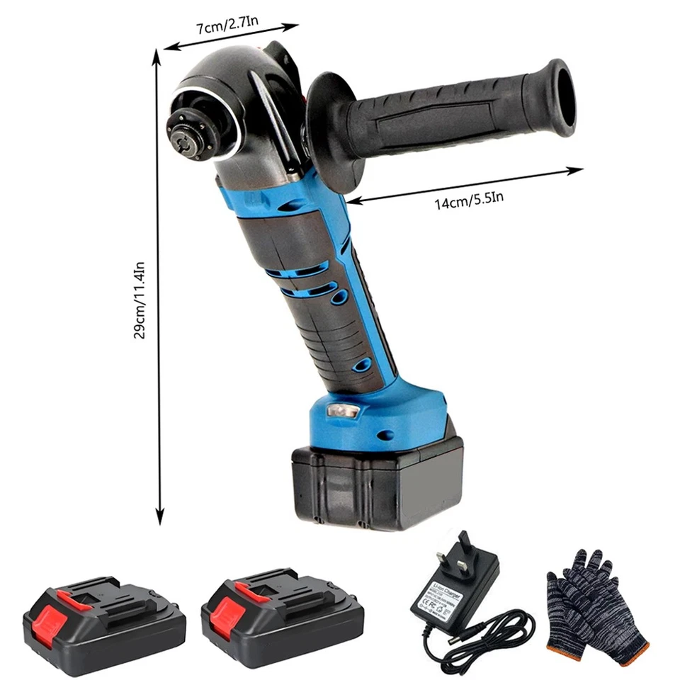 6 Speeds Oscillating Multi Tool Cordless Sander Scraper Saw With 2 Batteries 21V - Image 2 of 4