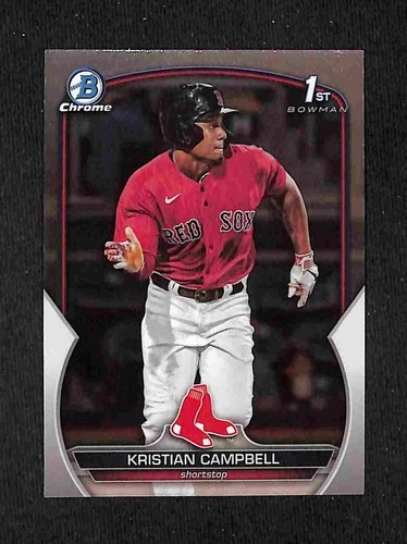 2023 Bowman Draft - Kristian Campbell Chrome 1st #BDC-125 Red Sox