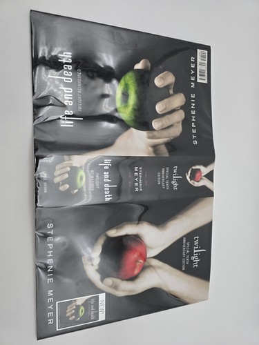 Twilight & Life and Death by Stephenie Meyer, 10th Anv Edition, 1st Print, HCDJ - Picture 3 of 15