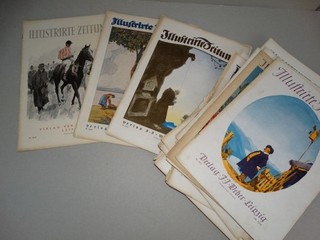 Illustrirte Zeitung Zeitschrift Erzählungen Kultur Werbung 20 Hefte 1924 25