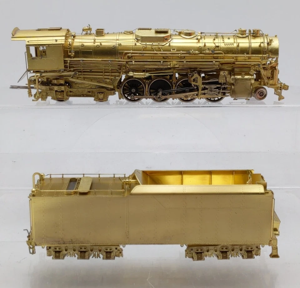 Precision Scale Company 15512 HO Brass B&M T1B 2-8-4 Baker Valve Gear EX/Box - Image 3 of 4