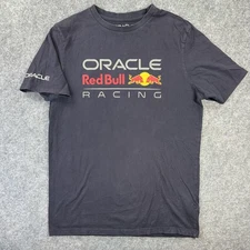Oracle Red Bull Racing Shirt Mens Medium Black Formula 1 F1 Team Graphic