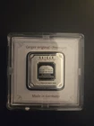 10 gram Silver Square - Geiger Edelmetalle .999 Bar In Assay Sealed Case