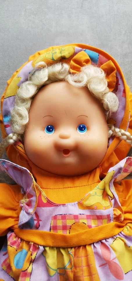 🇫🇷 2 Poupées de chiffon jumelles SIPLEC vintage années 90’s🧸 35244/68501 TBE+ - Photo 2/4