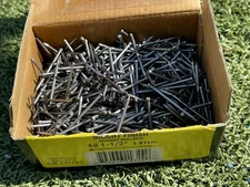 Grip-Rite Bright Finish Nails 4d 1-1/2” – Approx 300 Nails – 1 lb 1 oz