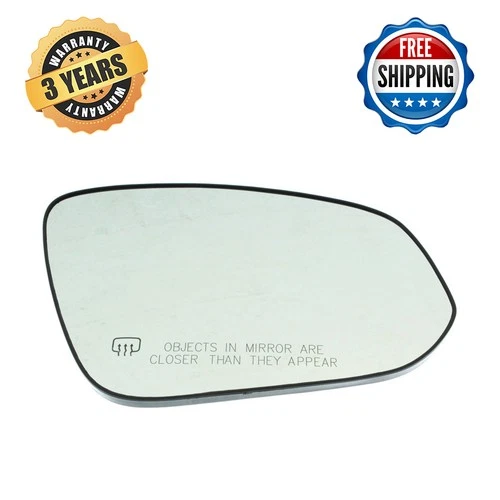 Mirror Glass Heated Passenger Side For 2014-2019 Toyota Highlander