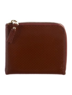Comme Des Garçons | Wallet | Unisex | One Size | Brown | Luxury Group Zip Purse
