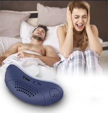 2025New Upgraded Sleep Apnea Stop Snore Aid Stopper Electric Anti Snoring Device
