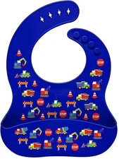 Simple Modern Silicone Bib for Babies, Toddlers | Lightweight and Durable Baby