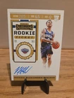 2019-20 Contenders Rookie Ticket On Card Auto Nickeil Alexander Walker RC Hawks