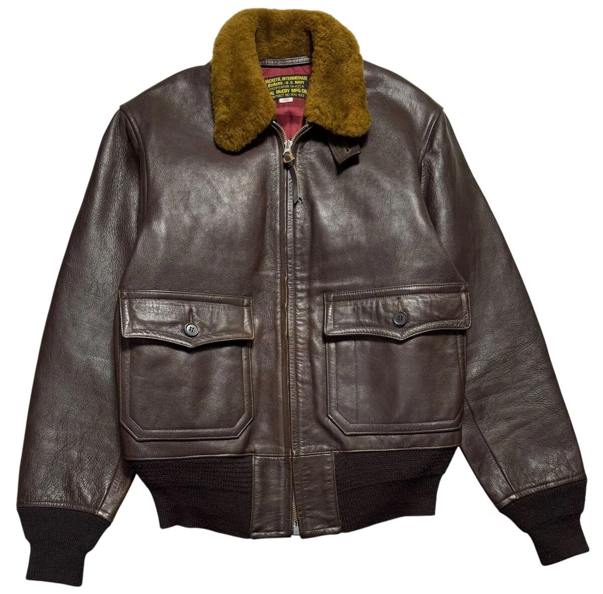 The Real McCoy's Leather Outer Shell Coats, Jackets & Vests for