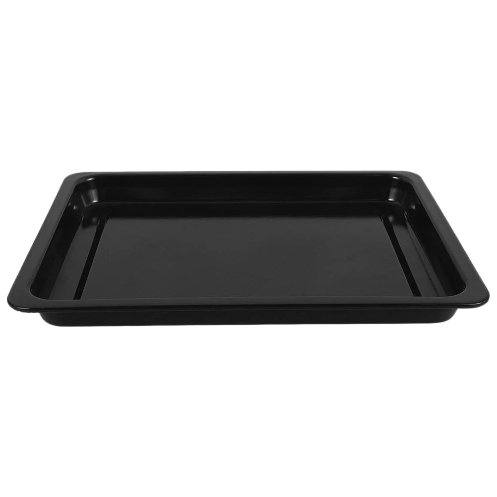 Enamel Baking Pan 14.76X10.82 Inch Large Rectangular Oven Pan Roasting Tray f...