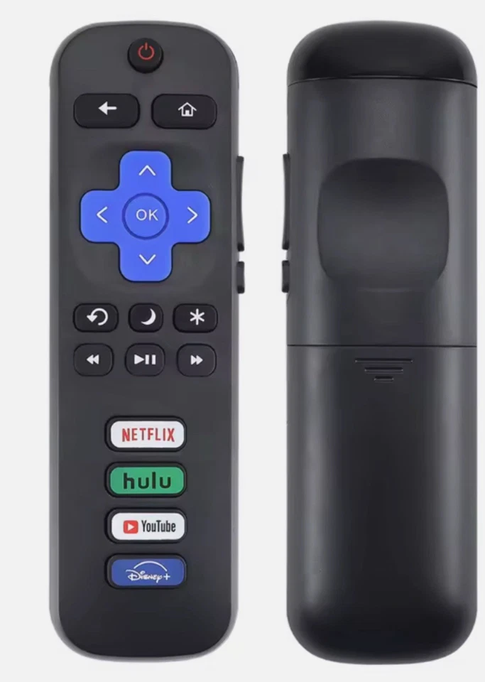 New 3 Pack- Replacement Remote Control For Roku TV TCL Hisense Onn - SHIPS FAST - Image 2 of 4