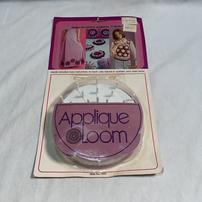 Vintage Boye Bloom Loom Round Flower Loom Makes Double Centered Flowers SEALED