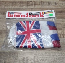 WINDSOCK STORMIN NORMAN's NEW/NOS 36" British Flag Kite