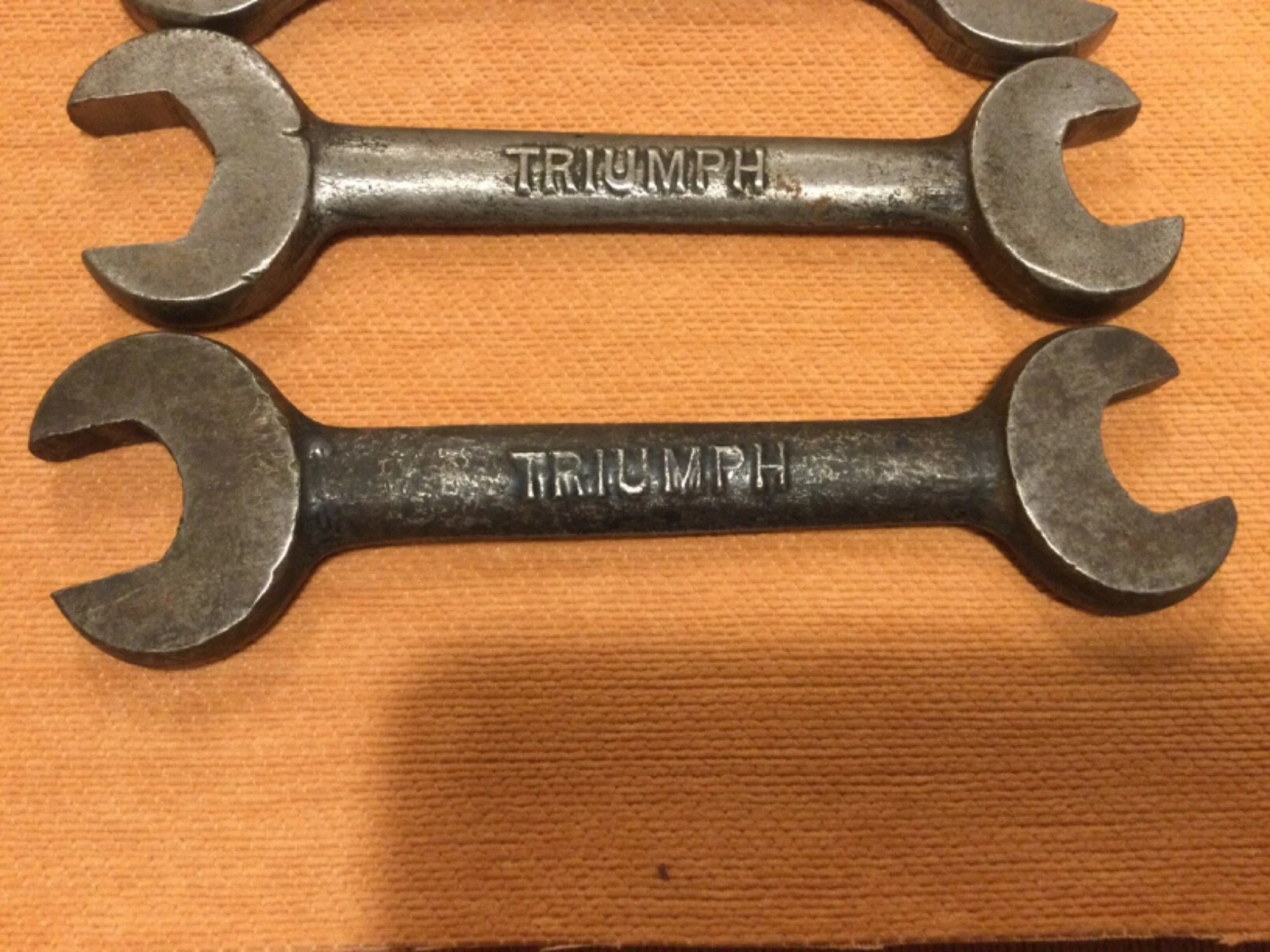 TRIUMPH...Classic spanners suit classic car/ Bike....Film set/ Display. etc...