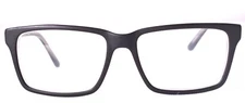 Smartbuy Collection Jonathan A77F Eyeglass/Glasses Frames Black 53-16-140 NEW 