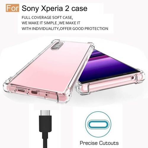 For Sony Xperia 1 5 10 VII VI V IV III II Case Clear Shockproof Soft TPU Cover - Picture 6 of 6