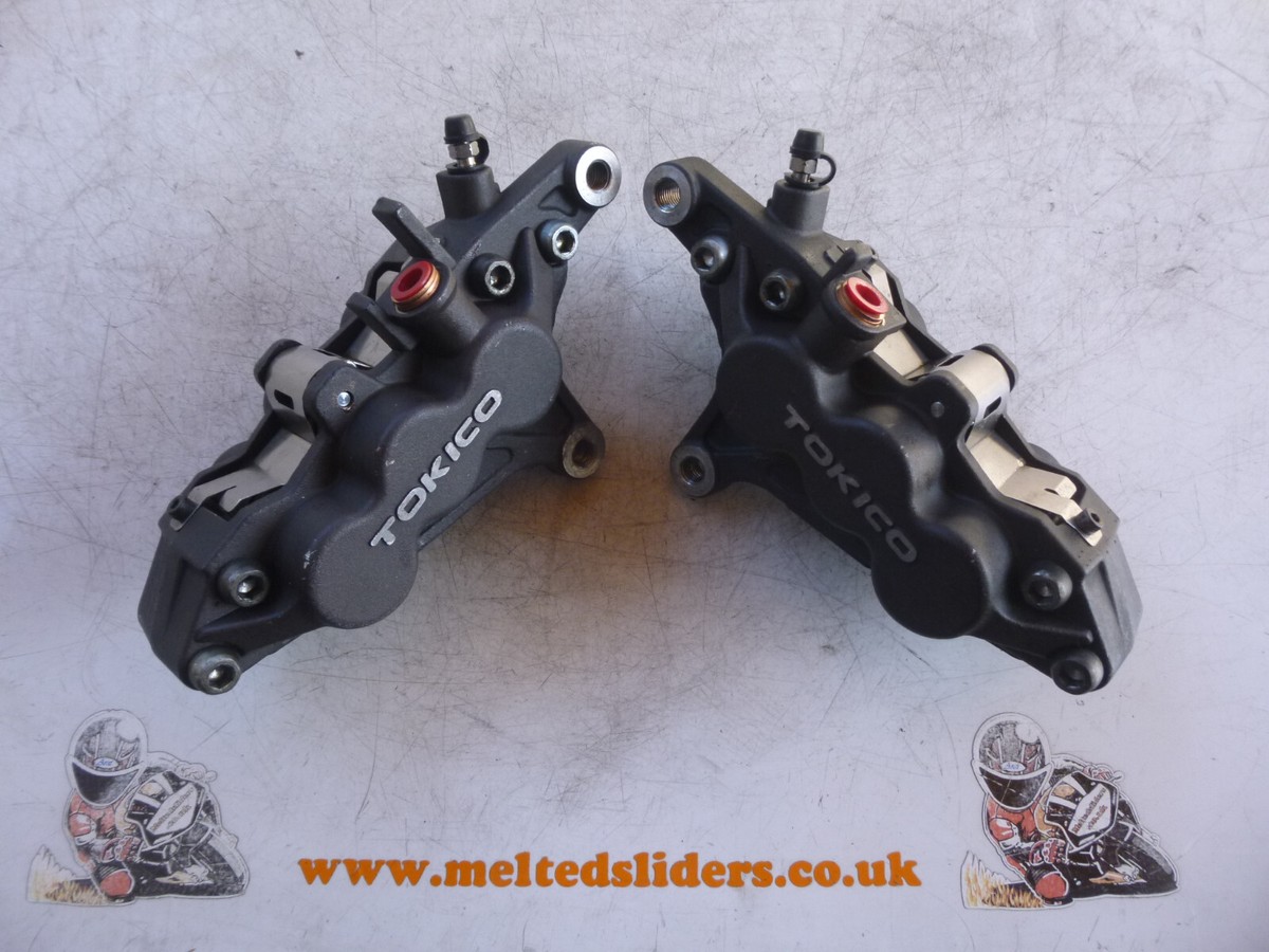Suzuki GSXR 600 750 SRAD Pair Rebuilt Resealed Tokico 6 Pot