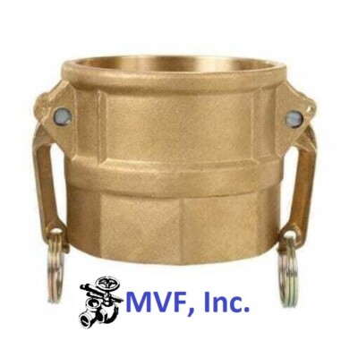 3'' Type D Camlock Female Coupler x Female NPT Brass Hose Fitting D300BR