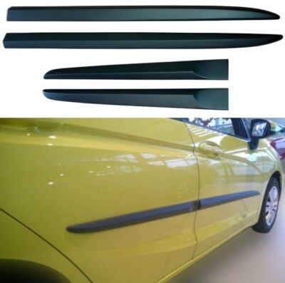 Side Protection Mouldings Rubbing Strips Door Protectors HONDA JAZZ IV 2015-2020