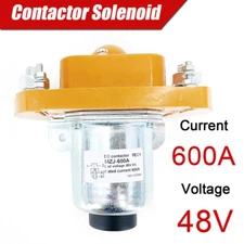Universal Contactor Solenoid 48V 600A MZJ-600A Heavy Duty Golf Cart Contactor