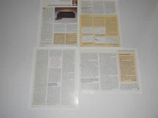 Audio Research CD2 CD Audiophile Player Review, 4 Pages, 1998, Full Test, Specs