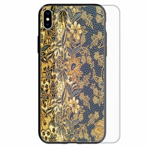 Funda trasera de vidrio templado estampado con patrón Batik #1 - Imagen 8 de 10