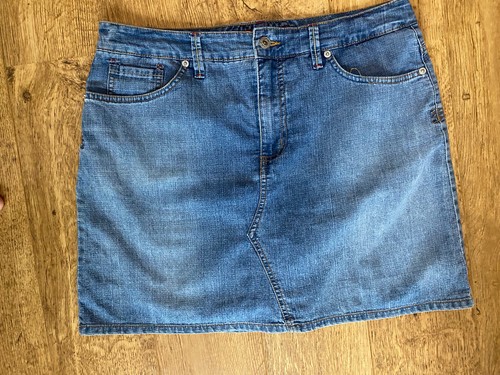 Gloria Vanderbilt Jeans SKORT 12 Minirock Denim Minirock Shorts blau Jeans