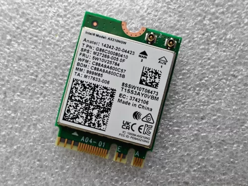 Intel AX210NGW Wi-Fi 6E Wireless WiFi Card 6GHz 160MHz for Intel & AMD Platforms