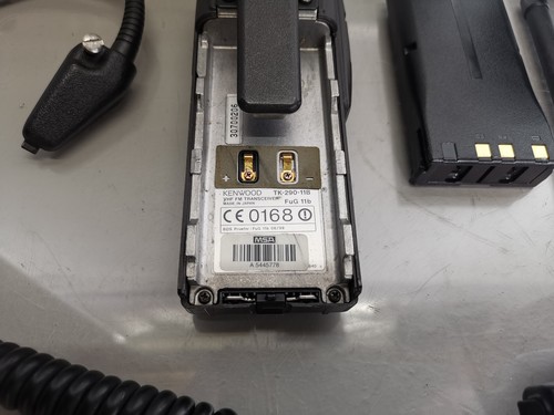 HFG Kenwood TK290 FuG 11b mit Lautsprechermikrofon und Kfz Lader Wetech WTC 625 - Bild 3 von 3