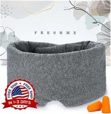 1 Pack Antifaz Para Dormir De Algodón De Lujo Con Los Ojos Vendados Y Correa NEW