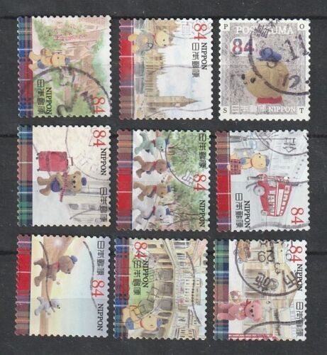 Japan Post Bear (Japan Post Mascot) 84yen of Comp. Set, 2021.9.15, G287 -004