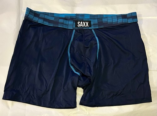 Brand New Men’s Saxx Sport Mesh Performance Boxer Brief Size Large $27 Value