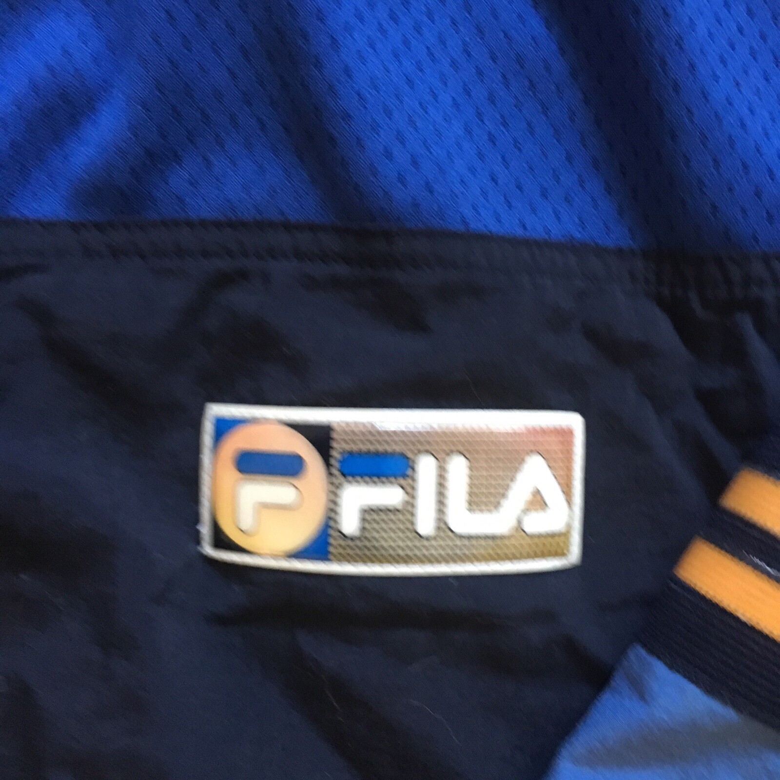 Giacca a vento vintage Fila uomo XXL 2XL foderata zip anni 90