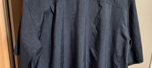 Orvis Mens Short Sleeve Button Down Shirt Size XXL Dark Blue - Picture 12 of 13
