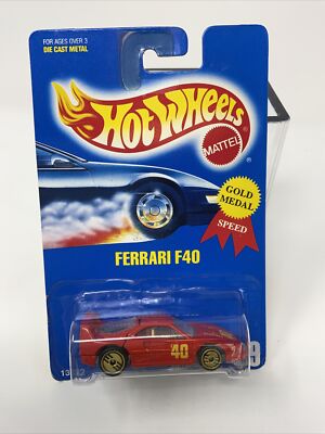 Hot Wheels FERRARI F40 メタリックレッド 🔴 Vibrant Red Hot Wheels 2025 Ferrari F40 Competizione