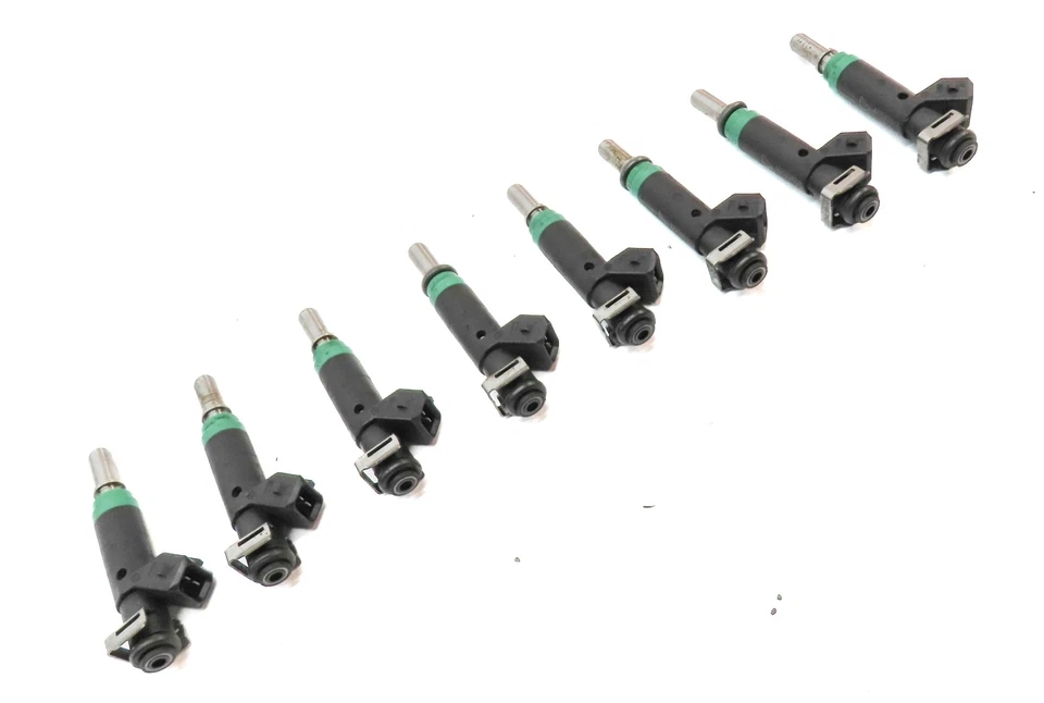 04-10 BMW 545i 745i 750i X5 (E53 E60 E63 E65 E70) 4,4 л 4,8 л топливный инжектор набор/8 - Изображение 3 из 4