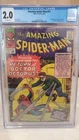 Amazing Spider-Man #11 CGC 2.0 2nd App Doctor Octopus Off White Pages