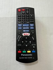 OEM Panasonic Remote Control N2QAYB001282 for Blu-Ray Disc Player IR6 - Black