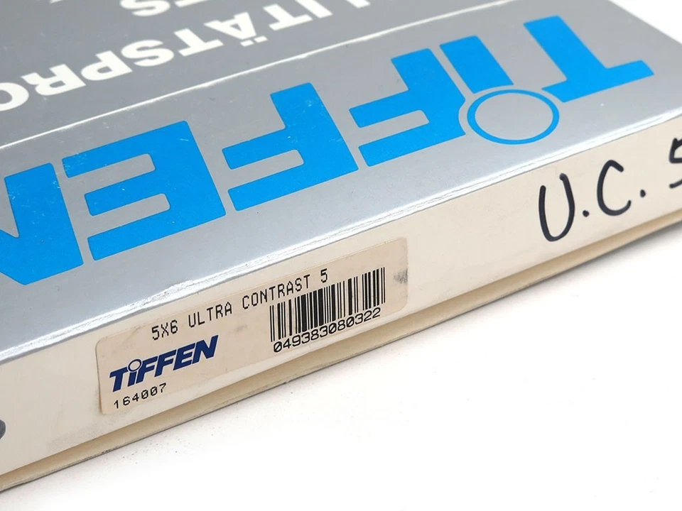 Tiffen 5x6" Ultra Contrast 5 lens filter 125x150mm reduce lower contrast 56UC5 - Image 2 of 4